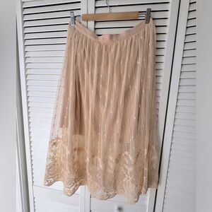 Forever 21 Contemporary Lace Skirt, XL * NWOT